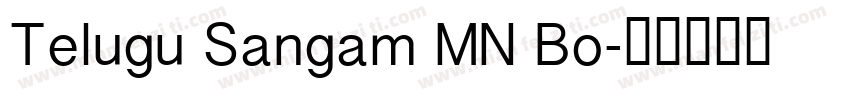 Telugu Sangam MN Bo字体转换